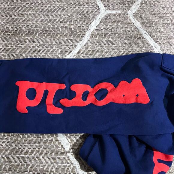 Sp5der Beluga Sweatpants Navy/Red Size XL - Picture 5 of 6